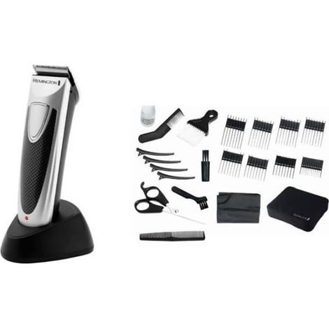 Rasatore per Capelli REMINGTON HC4110 - Lame in Acciaio Inossidabile, 8 Guide di Taglio, Uso Con/Senza Filo (1/5)