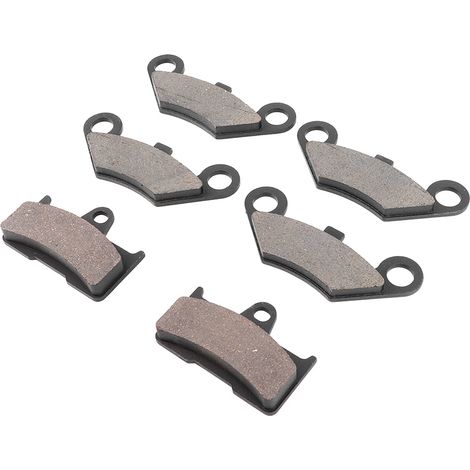 lot de 6 plaquettes frein AV/AR compatible CF Moto CF500 500 500CC CF600 600 600CC (1/5)