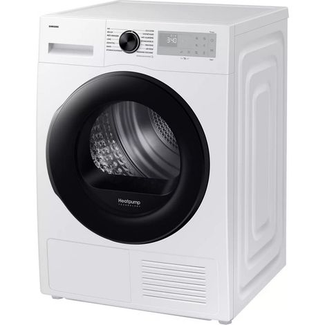 Sèche-linge pompe à chaleur 60cm 9kg blanc - Samsung - DV90DG52A0AH