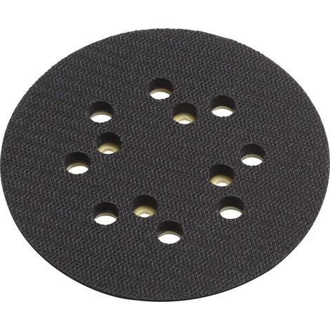 5457170 Disque abrasif auto-agrippant, 1 pièce pour ponceuse excentrique avec système de fixation auto-agrippant, plateau de support pour disques abrasifs de ø 125 mm (1/2)
