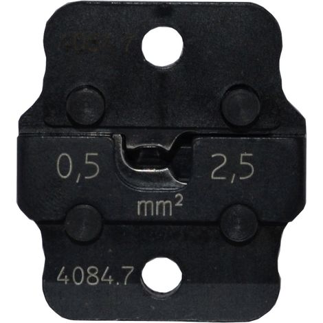 Vogt Verbindungstechnik 4084 Nr.7 4.8/0.5-2.5mm2 4084.7 Crimpgesenk   0.50 bis 2.50 mm²