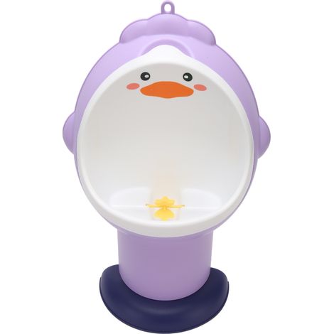 Garçon urinoir d'apprentissage mignon, hauteur réglable, pot mural fixe pour petit pot debout, toilette enfant portable (1/5)