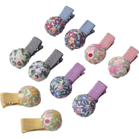 10 Pieces Small Boy's Hair Clips and Side Barrettes (1/5)