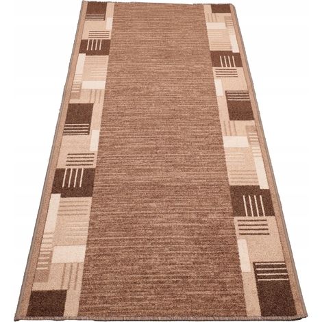 [7] Tapis antidérapant MONTE BROWN 100x130 cm D7514 (1/5)