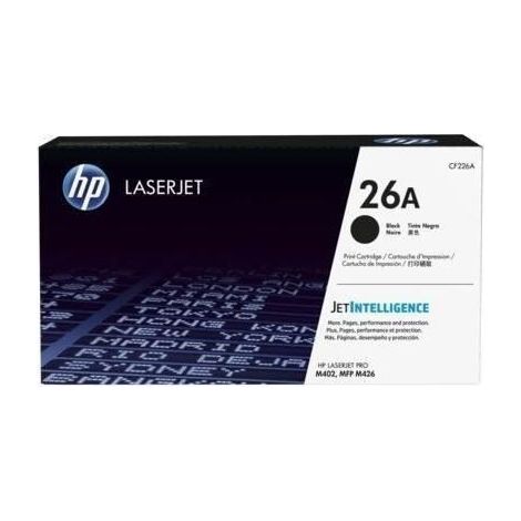 HP 26A toner LaserJet noir authentique CF226A pour HP LaserJet Pro M402/M426 (1/5)