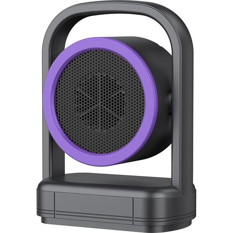 Radiateur Électrique Vertical Compact LKS-520 Violet – Chauffage Rapide et Économe en Énergie pour Bureau et Domicile