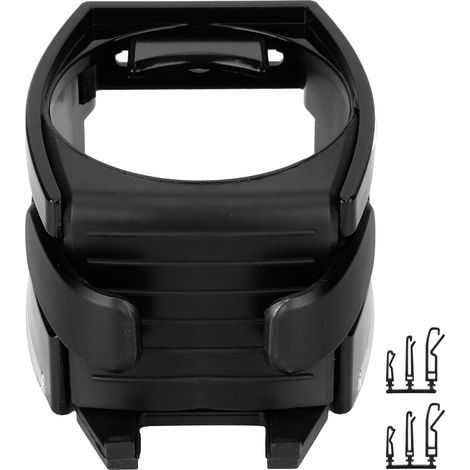Organisateur Universel de Porte-Gobelet avec Ventilation pour Voiture, Support de Bouteille Noir (1/5)
