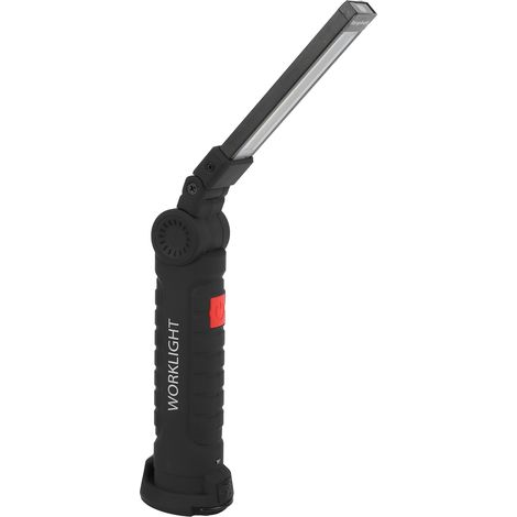 Lampe torche USB rechargeable multifonctionnelle et pliable, lampe de travail LED COB pour le camping (1/5)