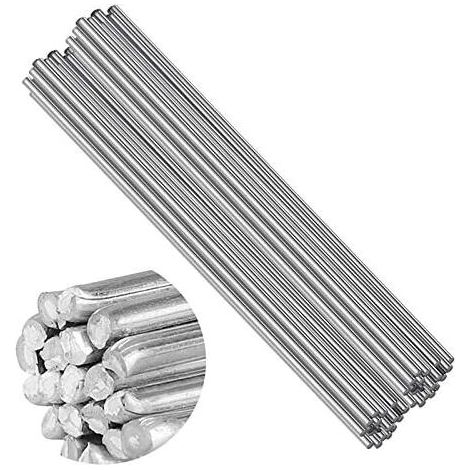 Baguettes de soudage, 50 électrodes de brasage aluminium basse température de 2,0 mm – baguettes de soudage à fusion facile – résistantes à la corrosion (50 cm) (1/5)