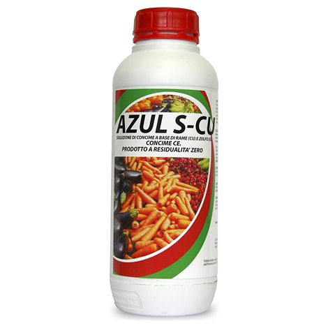 Bio ALT AZUL SCU Bioinduttore Rame Zolfo Pinacee Peronospora Oidio Marciumi 1 LT (1/5)