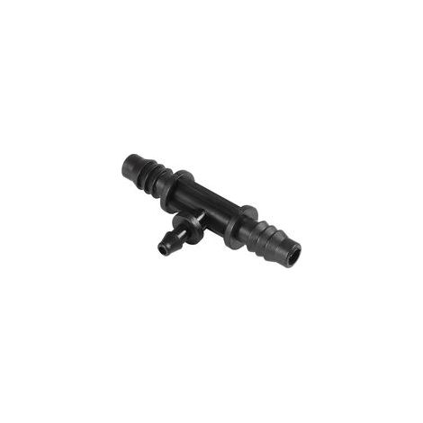 Ahlsen Lot de 5 raccords de tuyau goutte à goutte cannelés de 4 mm et 7 mm de diamètre intérieur pour système d'irrigation agricole de jardin (1/5)