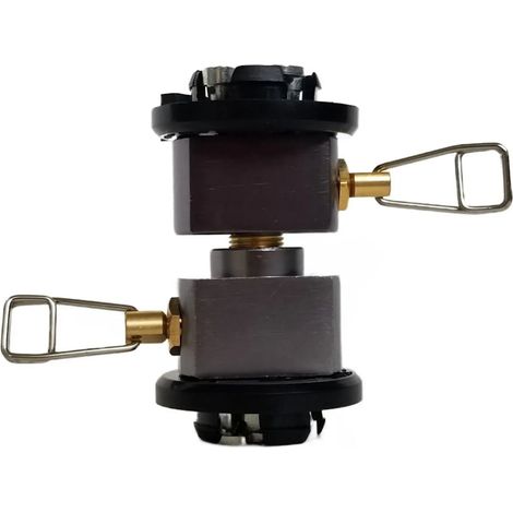 Adaptateur de recharge de gaz butane, adaptateur pour cartouche de gaz de camping, adaptateur de transfert de carburant, connecteur de remplissage pour réchauds portables (1/4)