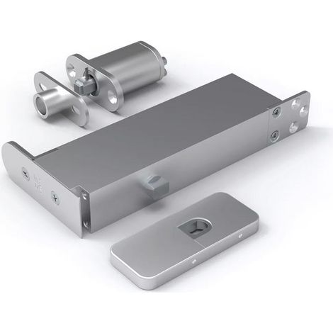 Charnière pivot pivotica pro f0 pour porte bois - Charge maxi : 150 kg - Décor : Inox / Brossé - Pour porte d'épaisseur mini : 50 mm - ARLU