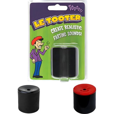 Lot de 2 jouets Pooter Fart Machine en caoutchouc qui produisent des sons de pets naturels. (1/3)
