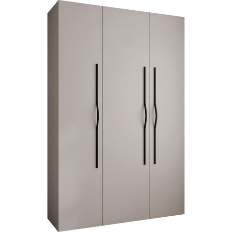 Armario Hartford 563, Cachemira, 246x160x52cm, Puertas de armario: Con bisagras, Número de estantes: 0 (1/5)