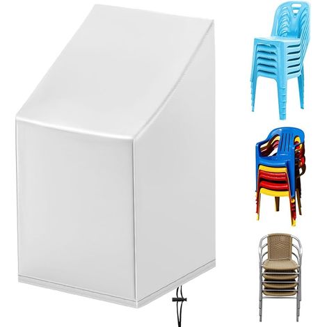 Garden Chair Cover 210D Oxford Polyester, 70 x 70 x 80/120 cm, Weatherproof Protective Chair Covers (1/5)