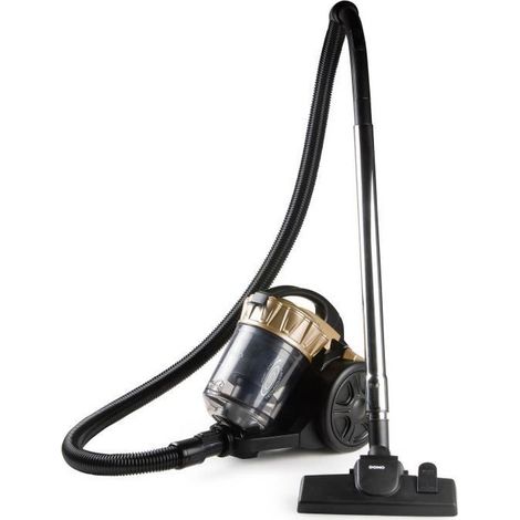 Aspirapolvere con carro senza sacco - DOMO - DO7297S - 700 W - 2,5 L - 79 dB - Nero / Oro (1/5)