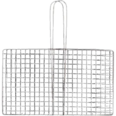 Panier pour barbacoa, panier rouge portable pour barbacoa de pommes de terre, (1/5)