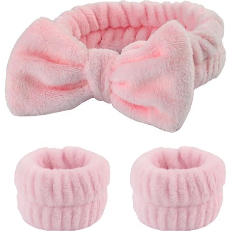Ensemble de 6 pièces pour spa : bracelet, bandeau, élastique à cheveux et bracelet. (1/5)