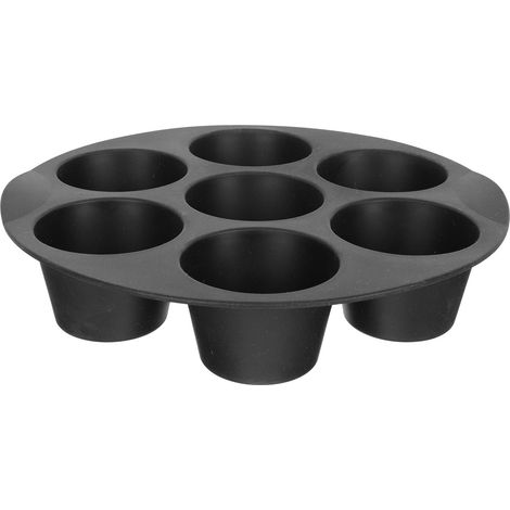 Moule À Gâteau En Silicone - 7 Alvéoles - Pour Pâtisserie Maison Et Professionnelle - 1 Pièce (1/5)
