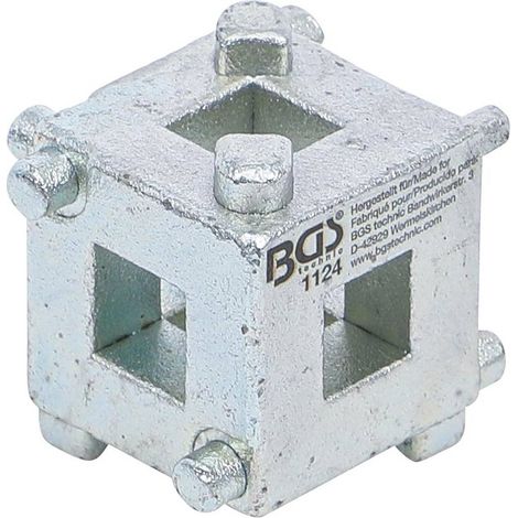 Cube Repousse-Pistons 10 mm (3/8) - Outil Précis pour Freins, Acier, Pro - D-Work