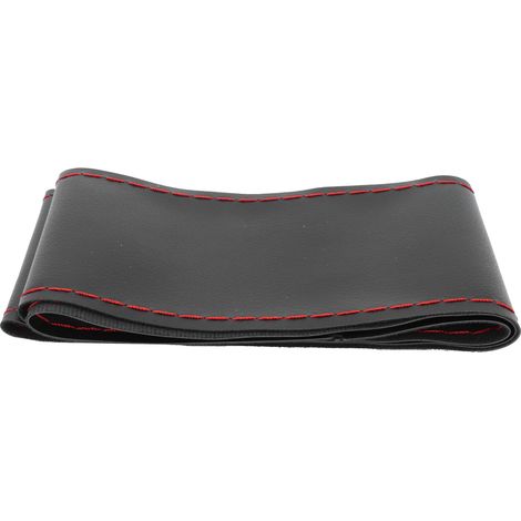 Housse de volant universelle avec protège-fil à aiguille pour diamètre extérieur de 3738 cm (fil noir et rouge) (1/5)