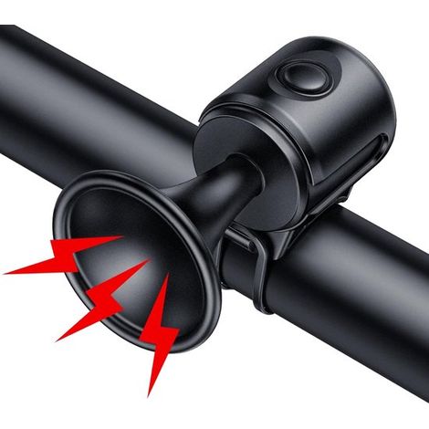 Clacson elettrico per bicicletta, campanello impermeabile per bicicletta, 120 dB, campanello elettrico potente per bicicletta, scooter e altro ancora (1/5)