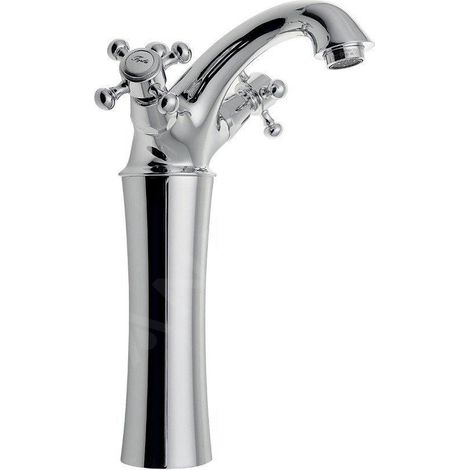 Sapho Antea - Mitigeur de lavabo Antea, avec garniture de vidage, hauteur 245 mm, chrome 3171L (1/3)