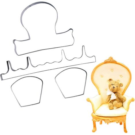 Emporte-pièces en forme de meubles, type pression, gadget de pâtisserie, cadeau idéal pour les passionnés de pâtisserie (1/4)