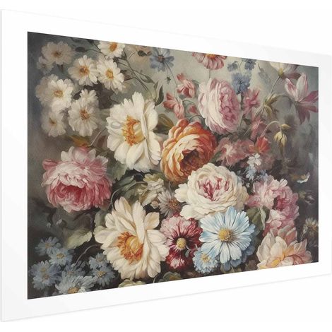 Poster – Der Duft von Gartenblumen (1/4)