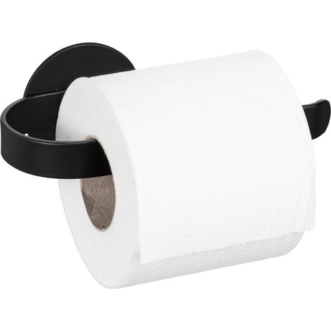 WENKO Turbo-Loc® Toilettenpapierhalter Bivio Black matt (1/5)
