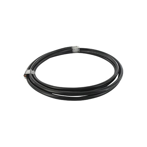 Cavo Batteria Nero a 6 Conduttori con Guaina in PoliVinile Tipo 2 - 60V 6ga, Lunghezza: 3m, Diametro Interno del Cavo: 5,5mm, Diametro Esterno: 9mm.