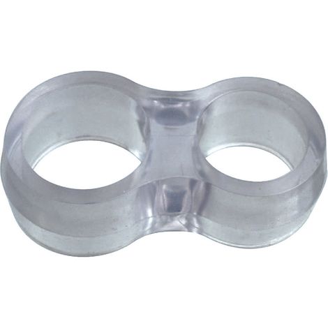 PARACOLPI ANTIURTO DOPPIO PER MANIGLIA- - mm.47x25 - 100 pezzi