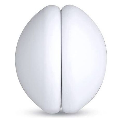 Poids magnétiques pour rideau de douche, bas alourdi avec revêtement en silicone antirouille, empêche le rideau de douche de bouger avec le vent, convient pour rideaux et nappes (blanc, 3 paires) (1/5)