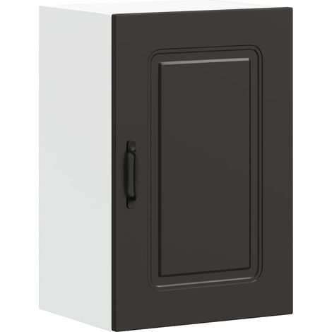 Maison Exclusive - Pensile da Cucina Kalmar Nero in Legno Multistrato