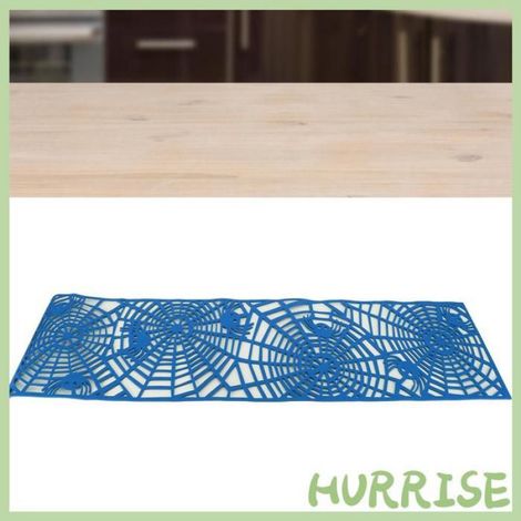 Garosa set de table (Bleu Clair)Nappe De Forme Rectangulaire Chemin De Table évidé Pour Mariage culinaires cuisine Bleu clair (1/5)