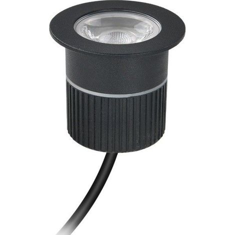 Barcelona Led – Spot encastrable extérieur sol 4,5W 220-240V – IP67 résistant aux intempéries – Angle 30º pour éclairage décoratif – Blanc chaud 3000K (1/5)