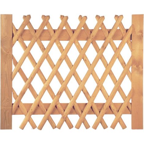 Jägerzaun braun Doppeltor 300 x 120 cm
