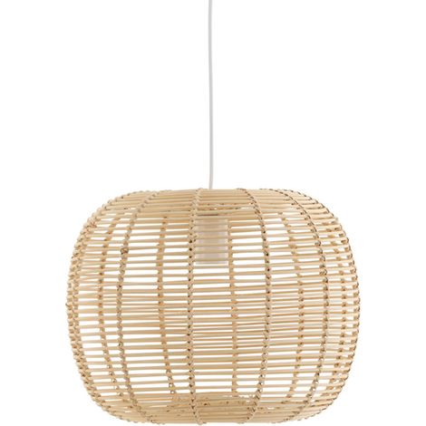 Suspension en Rotin "Fence" 41cm Naturel (1/4)