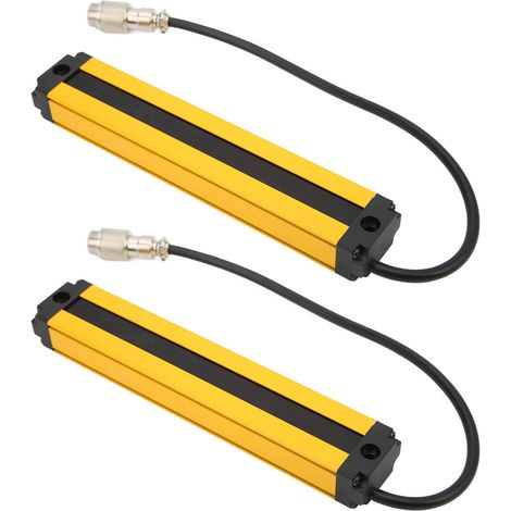 Rideau de sécurité infrarouge IP65 20mm, 6 faisceaux BEM0620‑C‑100NB pour 10‑30V, protection de zone industrielle (1/5)