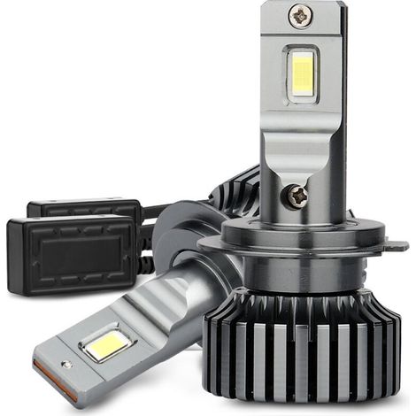 LED-Autoscheinwerfer, integrierter Scheinwerfer, Fern- und Abblendlichtprojektor, H7-Autoscheinwerfer – Crezuo High Brightness – Crezuo