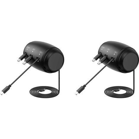 Projecteurs antibrouillard LED 102 W pour conduite tout-terrain, 2 projecteurs LED ronds combinant faisceau concentré et large, 12 V/24 V, feux auxiliaires pour camions, tracteurs, voitures, 4x4, quad (1/5)