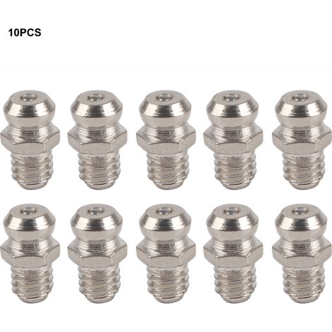 10 embouts de rechange métalliques pour pistolet à graisse, accessoire de lubrification (01) (1/5)