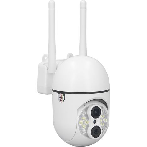 Caméra WiFi 1080P HD, détection de mouvement, vision nocturne, surveillance intérieure pour bureau et domicile, prise EU 100-240V (1/5)