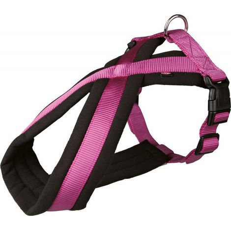 Harnais T XS 26-38 cm violet et noir pour chien - Trixie