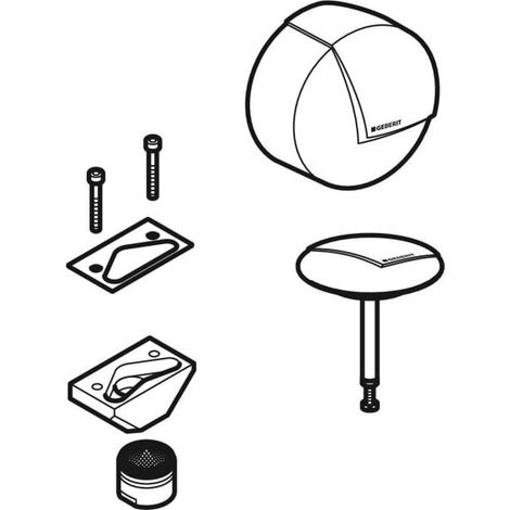 Geberit 241989211 kit de montage prêt à l'emploi