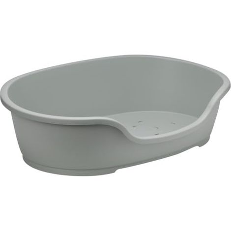 Panier en Plastique pour Chien Vert Olive Taille XL
