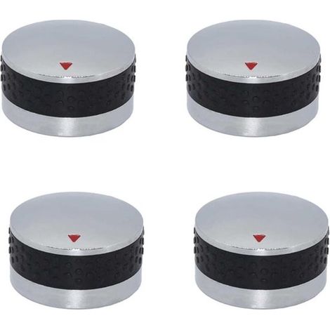 Ensemble de 4 boutons de commande universels pour barbecue à gaz (cuisinière/four/grill)