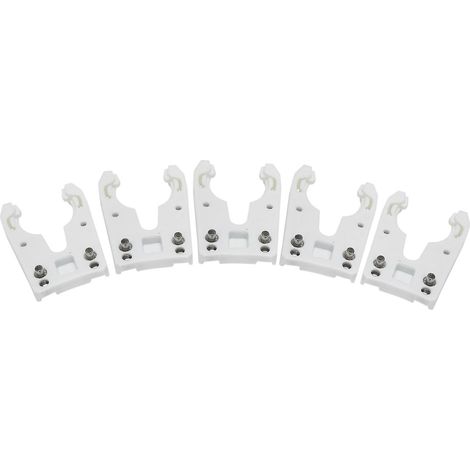 Lot de 5 porte-outils ISO 30 en fer avec griffe en caoutchouc ABS (1/5)