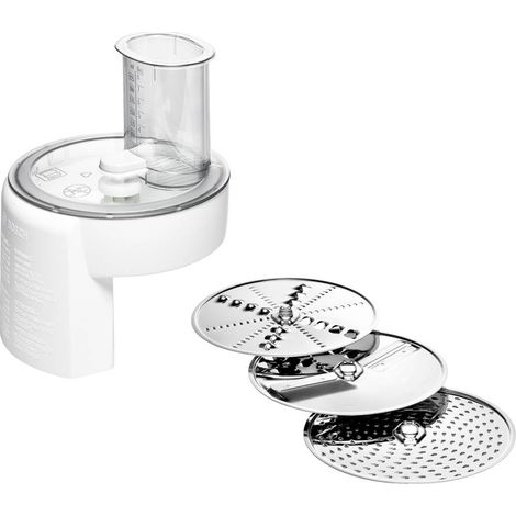 Accessoire hachoir avec 3 disques – Compatible robots Bosch – Hachage et éminçage précis – Référence 17001357 (1/4)